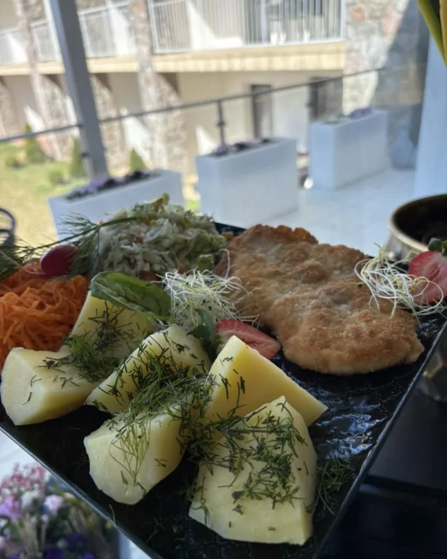 Danie przygotowane w Restauracji Stenka