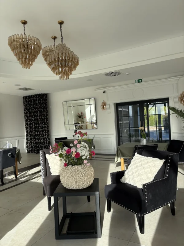 Wnętrze lub aranżacja przyjęcia w Restauracji Stenka